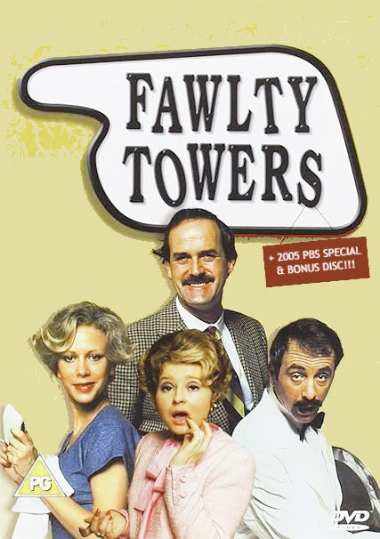 FAWLTY TOWERS: THE COMPLETE SERIES + PBS SPECIAL & BONUS MATERIAL (UK 1975/1979) John Cleese, Prunella Scales, Connie Booth, Andrew Sachs