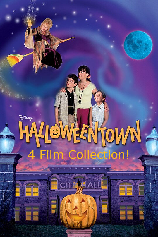THE COMPLETE 4 MOVIE COLLECTION: HALLOWEEN TOWN  (1998-2006) Debbie Reynolds, Kimberly J. Brown, Judith Hoag, Joey Zimmerman, Sara Paxton
