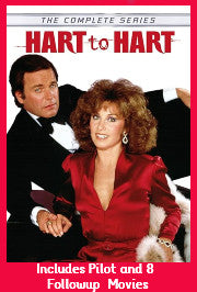 HART TO HART – THE COMPLETE SERIES + PILOT & 8 MOVIES (ABC 1979-1996) RETAIL QUALITY!!! Robert Wagner Stefanie Powers, Lionel Stander