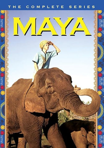 MAYA - THE COMPLETE SERIES + MOTION PICTURE (NBC 1967-1968) Jay North, Sajid Khan, Clint Walker