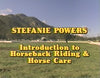 INTRODUCTION TO HORSEBACK RIDING AND HORSE CARE WITH STEFANIE POWERS (1989) VERY RARE! Stefanie Powers