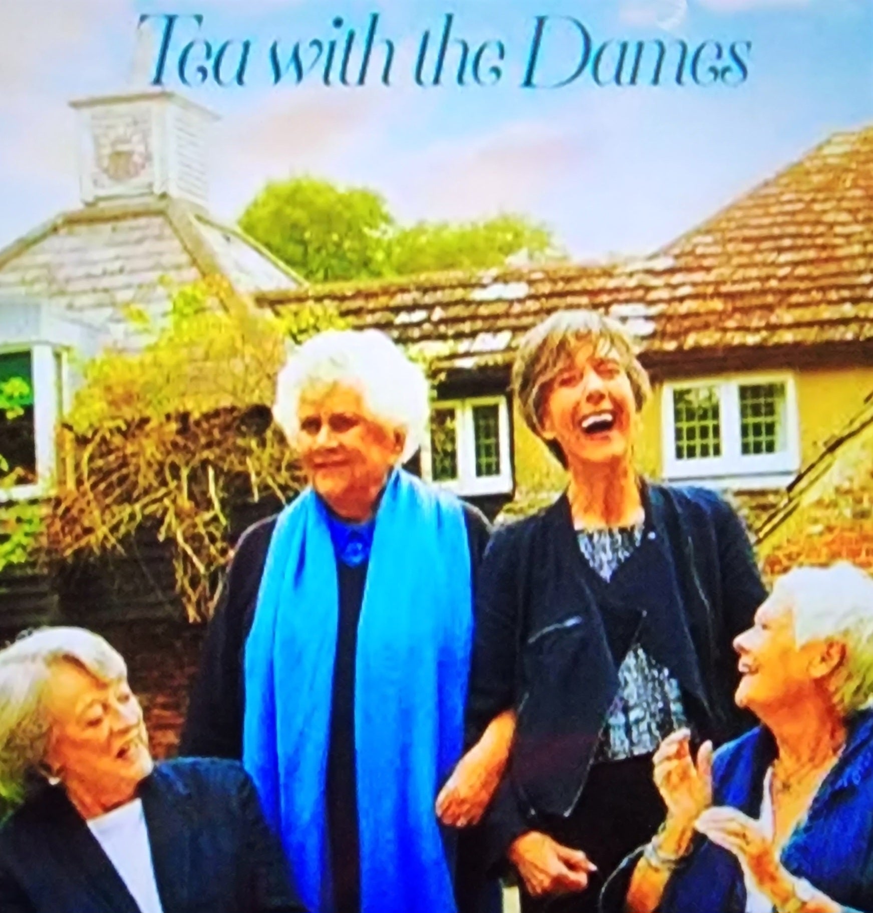 TEA WITH THE DAMES (2018) Maggie Smith, Judi Dench, Eileen Atkins, Joan Plowright