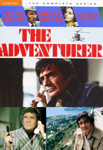 ADVENTURER, THE - THE COMPLETE ITC CRIME THRILLER SERIES (1972/73) EXCELLECT QUALITY!!! HARD TO FIND!!! Gene Barry, Barry Morse, Catherine Schell