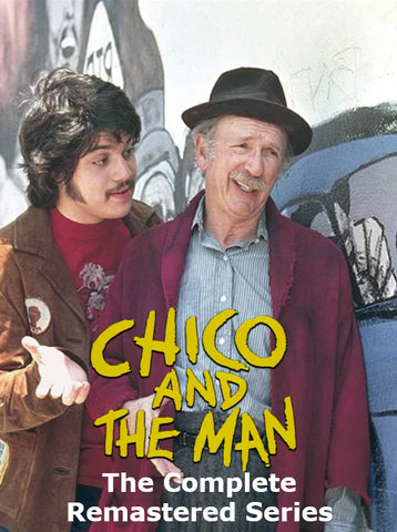 CHICO AND THE MAN - THE COMPLETE SERIES (NBC 1974-78) NEW BROADCAST QUALITY SET!!! VERY RARE!!! Freddie Prinz, Jack Albertson, Scatman Crothers, Della Reese, Gabriel Melgar, Charo