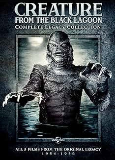 CREATURE FROM THE BLACK LAGOON LEGACY - 3 FILM COLLECTION + BONUS MATERIAL (1954-1956)