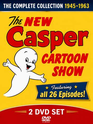 NEW CASPER SHOW, THE - THE COMPLETE SERIES (ABC 1963-1964) Norma MacMillan, Bradley Bolke, Jack Mercer
