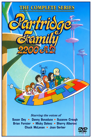 PARTRIDGE FAMILY 2200 A.D. - THE COMPLETE ANIMATED SERIES (CBS 1974-75) RARE!!! EXCELLENT QUALITY!!! Susan Dey, Danny Bonaduce, Suzanne Crough, Brian Forster, Micky Dolenz, Sherry Alberoni, Chuck McLenan, Joan Gerber
