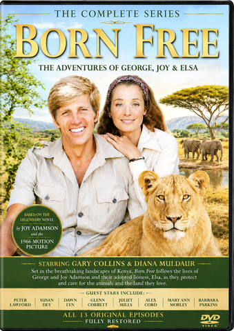 BORN FREE – THE COMPLETE SERIES (NBC 1974) EXCELLENT QUALITY Gary Collins, Diana Muldaur