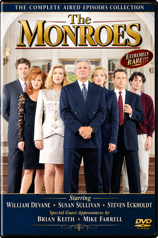 MONROES, THE - THE COMPLETE AIRED EPISODES COLLECTION (ABC 1995) EXTREMELY RARE!!! William Devane, Susan Sullivan, Steven Eckholdt, Brian Keith, Mike Farrell,Tracy Griffith, David Andrews, Darryl Theirse, Lynn Clark, Cecil Hoffman