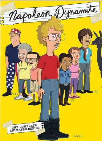 NAPOLEON DYNAMITE - THE COMPLETE ANIMATED SERIES (FOX 2012) HARD TO FIND!!! OUT OF PRINT!!! Jon Heder, Efren Ramirez, Jon Gries, Diedrich Bader, Aaron Ruell, Tina Majorino, Sandy Martin