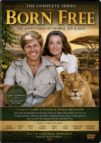 BORN FREE – THE COMPLETE SERIES (NBC 1974) EXCELLENT QUALITY Gary Collins, Diana Muldaur