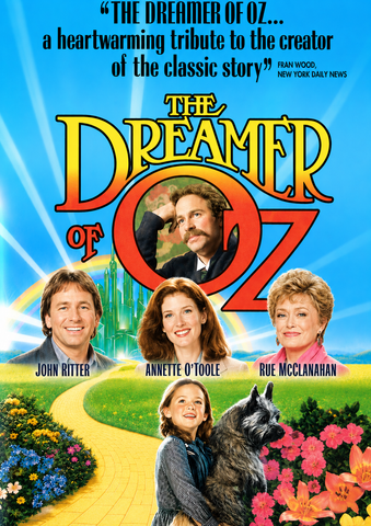 DREAMER OF OZ, THE: THE L. FRANK BAUM STORY (NBC 12/10/90) RARE!!!HARD TO FIND!!! John Ritter, Annette O'Toole, Rue McClanahan