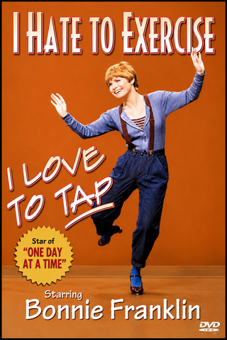 BONNIE FRANKLIN: I HATE TO EXERCISE, I LOVE TO TAP (1984) RARE!!! HARD TO FIND!!! Bonnie Fraklin