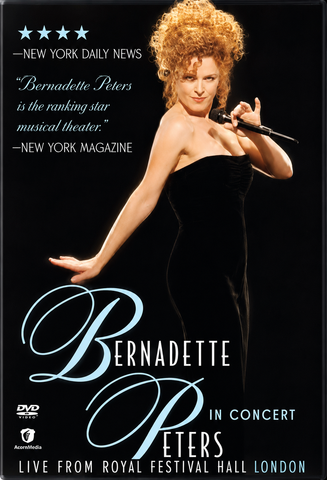 BERNADETTE PETERS IN CONCERT (PBS 1998) HARD TO FIND!!! Bernadette Peters
