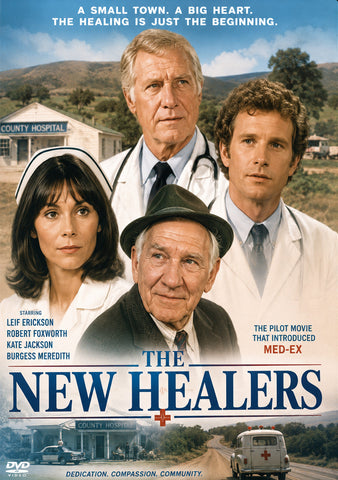 NEW HEALERS, THE (ABC-TVM 3/27/72) RARE!!! HARD TO FIND!!! Kate Jackson, Robert Foxworth, Leif Erickson, Burgess Meredith, William Windom, Karl Swenson