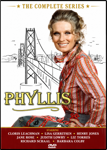 PHYLLIS - THE COMPLETE SERIES (CBS 1975-1977) RARE!!! HARD TO FIND!!! Cloris Leachman, Lisa Gerritsen, Henry Jones, Jane Rose, Judith Lowry, Liz Torres, Richard Schaal, Barbara Colby