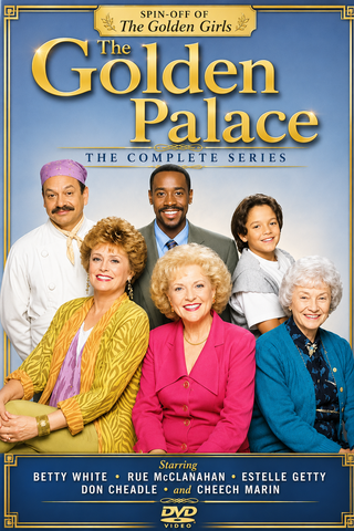 GOLDEN PALACE, THE – THE COMPLETE SERIES (CBS 1992-1993) Betty White, Rue McClanahan, Estelle Getty, Don Cheadle, Cheech Marin, Billy L. Sullivan