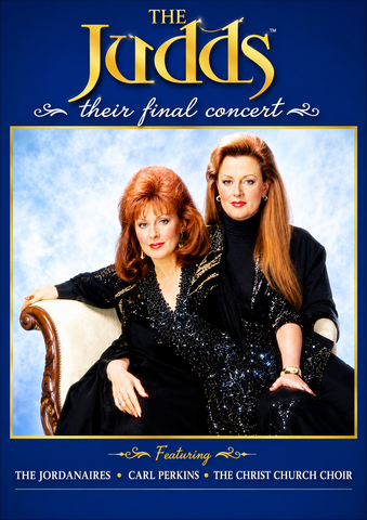 THE JUDDS - THEIR FINAL CONCERT (1991) OUT OF PRINT!!! HARD TO FIND!!! Naomi Judd, Wynonna Judd, The Jordanaires, Carl Perkins, Christ Church Choir