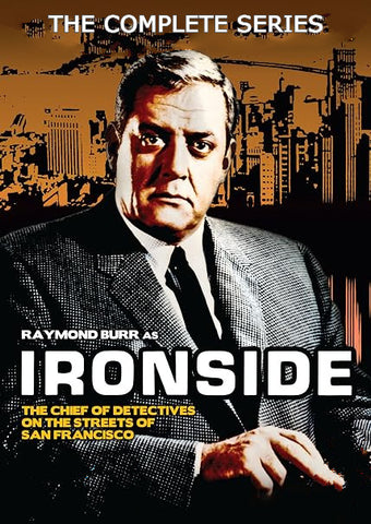 IRONSIDE – THE COMPLETE SERIES + BONUS (NBC 1967-75) RETAIL QUALITY!!! RARE!!! - Raymond Burr, Don Galloway, Barbara Anderson, Don Mitchell, Elizabeth Baur