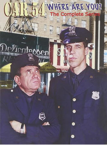 CAR 54, WHERE ARE YOU? – THE COMPLETE SERIES (NBC 1961-1963) HARD TO FIND!!! EXCELLENT QUALITY!!! Fred Gwynne, Joe E. Ross, Al Lewis, Beatrice Pons, Charlotte Rae