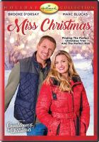 MISS CHRISTMAS (HALLMARK 11/5/17) Brooke D'Orsay, Marc Blucas, Luke Roessler, Fiona Vroom, Greg Rogers, Erin Boyes, Crystal Balint