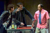 Sean Penn, left, Nick Nolte, center, and Cheech Marin, right, in Sam Shephard's, "The Late Henry Moss."