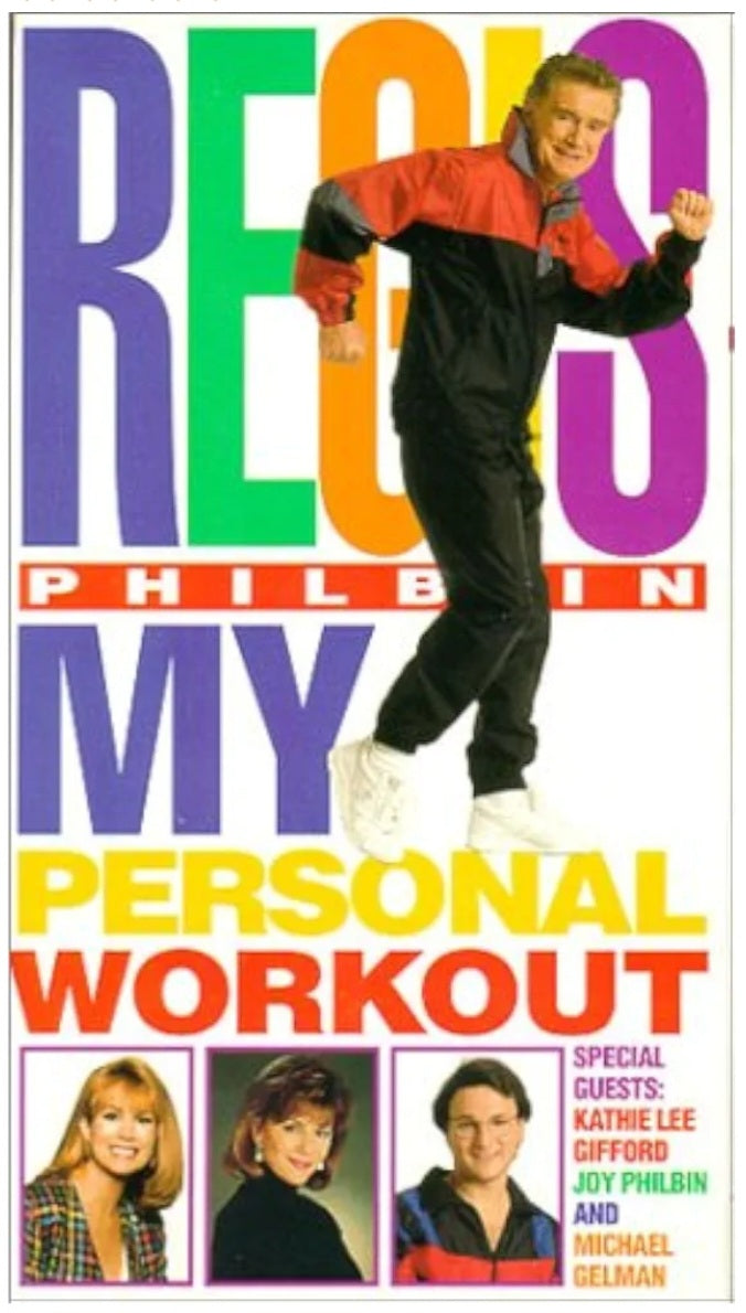 REGIS PHILBIN: MY PERSONAL WORKOUT (1993) VERY RARE!!! Regis Philbin, Kathie Lee Gifford, Joy Philbin, Michael Gelman