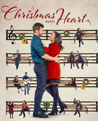 CHRISTMAS IN MY HEART (HALLMARK 10/23/21) Heather Hemmens, Luke Macfarlane, Maria Nash, Sheryl Lee Ralph, Andrew Shaver