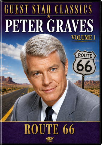 PETER GRAVES - VOL 1: ROUTE 66 (CBS 1962) Peter Graves, Martin Milner, George Maharis