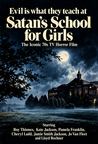 SATAN'S SCHOOL FOR GIRLS (ABC-TVM 9/19/73) Kate Jackson, Cheryl Ladd, Pamela Franklin, Lloyd Bochner, Jo Van Fleet