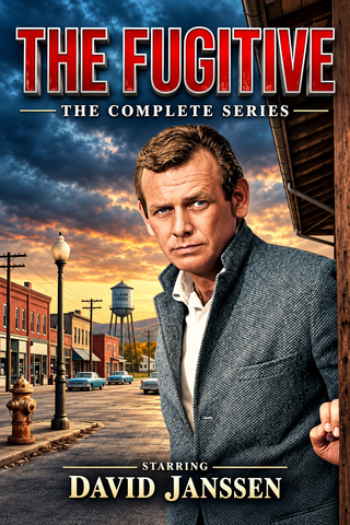 FUGITIVE, THE - THE COMPLETE TV SERIES (CBS 1963-1967) RETAIL QUALITY!!! David Janssen, Barry Morse, William Conrad