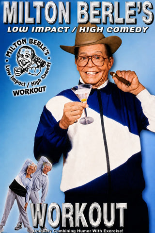 MILTON BERLE'S LOW IMPACT/HIGH COMEDY WORKOUT (1994) VERY RARE!!!  Milton Berle