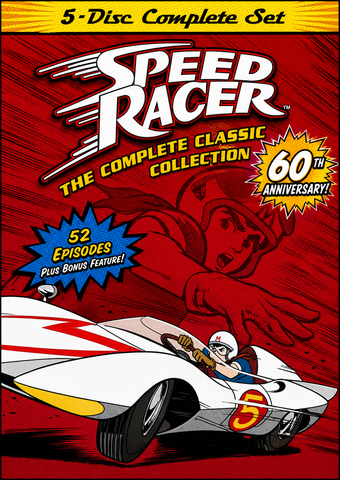 SPEED RACER - THE COMPLETE CLASSIC SERIES + BONUS (1967-68) Peter Fernandez, Jack Grimes, Corinne Orr, Jack Curtis, Katsuji Mori