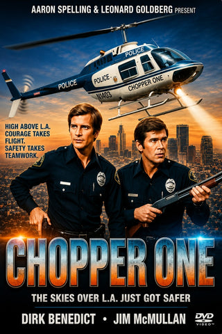 CHOPPER ONE - THE COMPLETE SERIES (ABC 1974) EXCELLENT QUALITY!!! Dirk Benedict, Jim McMullan, Ted Hartley, Lou Frizzell