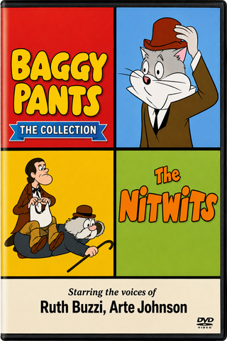BAGGY PANTS & THE NITWITS - THE COLLECTION (NBC 1977) VERY RARE CARTOON!!! Ruth Buzzi, Arte Johnson