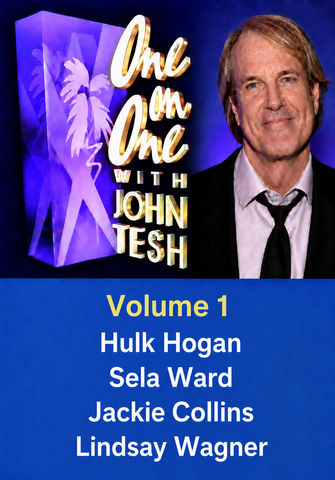 ONE ON ONE WITH JOHN TESH - VOLUME 1 (1991-92 NBC Daytime) Hulk Hogan, Sela Ward, Jackie Collins, Lindsay Wagner