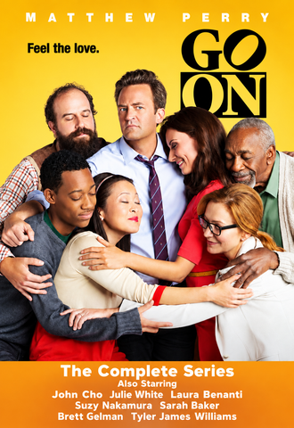 GO ON - THE COMPLETE SERIES (NBC 2012-2013) EXCELLENT QUALITY!!! Matthew Perry, John Cho, Julie White, Laura Benanti, Suzy Nakamura, Sarah Baker, Brett Gelman, Tyler James Williams