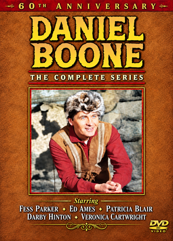 DANIEL BOONE - THE COMPLETE SERIES (NBC 1964-1970) Retail Quality!!! Fess Parker, Ed Ames, Patricia Blair, Darby Hinton, Veronica Cartwright, Albert Salmi, Dallas McKennon