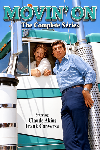 MOVIN' ON - THE COMPLETE SERIES + PILOT MOVIE (NBC 1974-76) Claude Akins, Frank Converse