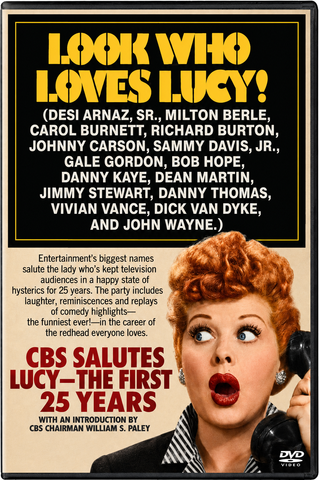 CBS SALUTES LUCY – THE FIRST 25 YEARS (CBS 11/28/76) EXCELLENT QUALITY!!! Lucille Ball, Desi Arnaz, Vivian Vance, Gale Gordon, Bob Hope, Johnny Carson, Carol Burnett, Dean Martin, John Wayne, Dick Van Dyke, Danny Kaye, Jimmy Stewart