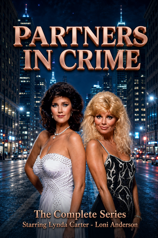 PARTNERS IN CRIME – THE COMPLETE SERIES (NBC 1984) BROADCAST QUALITY!!! Lynda Carter, Loni Anderson, Eileen Heckart, Walter Olkewicz, Leo Rossi