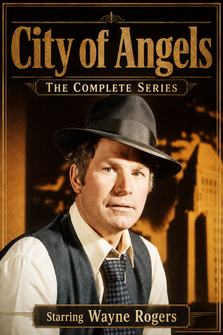 CITY OF ANGELS - THE COMPLETE SERIES (NBC 1976) RARE!!! HARD TO FIND!!! Wayne Rogers, Philip Sterling, Clifton James, Elaine Joyce