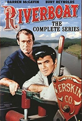 RIVERBOAT - THE COMPLETE SERIES (NBC 1959-61) Burt Reynolds, Darren McGavin, Noah Beery, Jr., John Mitchum, Jack Lambert