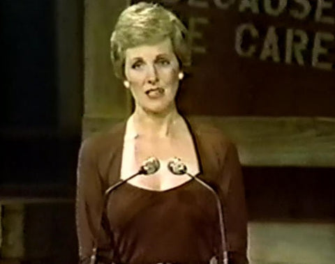 Julie Andrews - one of the celebrities featured in “Because We Care,” a 2-hour CBS special that aired Feb. 5, 1980 raising relief efforts for aiding famine victims in Cambodia. This rare TV special is available on DVD from RewatchClassicTV.com