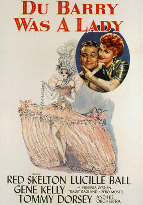 DU BARRY WAS A LADY – Lucille Ball/Red Skelton (1943)