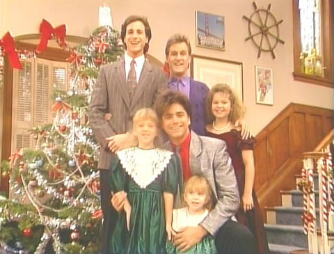Full House – “Our First Christmas Show” is one of 15 holiday themed episodes from a one-of-a-kind 3-DVD collection featuring 1980s sitcoms available from www.RewatchClassicTV.com