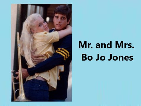 MR. AND MRS. BO JO JONES (ABC-TVM 11/16/71)