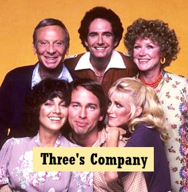 THREE’S COMPANY - THE COMPLETE SERIES + BONUS MATERIAL (ABC 1977-84) John Ritter, Suzanne Somers, Joyce DeWitt, Norman Fell, Audra Lindley, Don Knotts, Jenilee Harrison, Priscilla Barnes, Richard Kline, Ann Wedgeworth