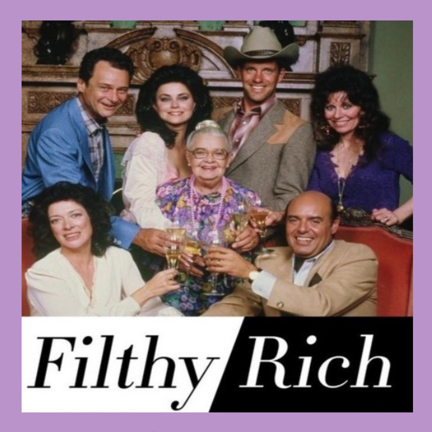 FILTHY RICH (CBS 1982-83) RARE! Dixie Carter, Delta Burke, Ann Wedgeworth, Nedra Volz, Charles Frank, Michael Lombard, Slim Pickens, Forrest Tucker, Vernon Weddle