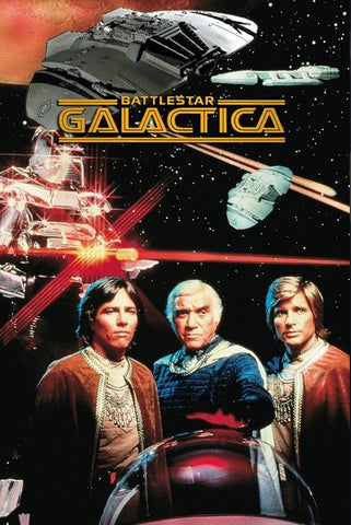 BATTLESTAR GALACTICA - THE COMPLETE SERIES (ABC 1978-79) RETAIL QUALITY!!! Lorne Greene, Richard Hatch, Dirk Benedict, Herbert Jefferson Jr., Maren Jenson, Terry Carter, Laurette Spang, Noah Hathaway